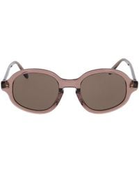 Loewe - Geometric Frame Sunglasses - Lyst