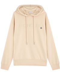 Moncler - Head Cotton Hoodie - Lyst