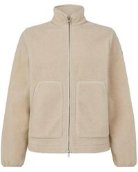 Moncler - Collar Fleece Jacket - Lyst