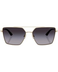 Jimmy Choo - Eyewear Square Frame Sunglasses - Lyst