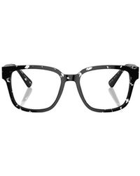 Prada - Geometric Frame Flat Mirror - Lyst