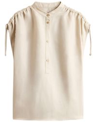 Woolrich - Short-Sleeved Drawstring Shirt - Lyst