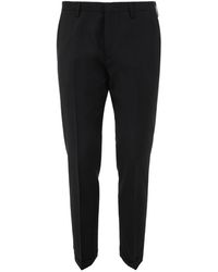 Paul Smith - Mid-Rise Tapered-Leg Trousers - Lyst