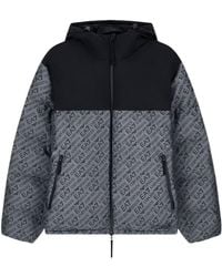 EA7 - Color-Block Straight-Cut Padded Jacket - Lyst