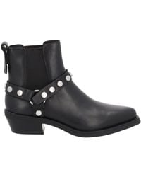 Ash - Pointed-Toe Ankle Boots - Lyst
