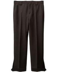 Versace - Creased Formal Trousers - Lyst