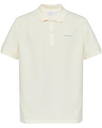 McQueen - Logo Embroidered Short-Sleeved Polo Shirt - Lyst