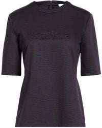 Max Mara - Logo Short Sleeve T-Shirt - Lyst