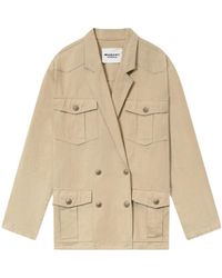 Isabel Marant - Isabel Marant Étoile Nevala Double Breasted Jacket - Lyst