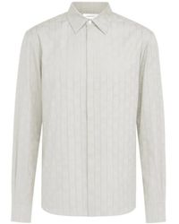 Ferragamo - Ferragamo Monogram Sport Shirt - Lyst