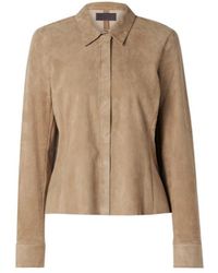 Stouls - Suede Shirt - Lyst