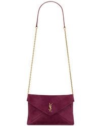 Saint Laurent - Cassandre Small Chain Pouch - Lyst