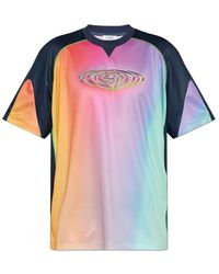 CASABLANCA - T-Shirt With Logo - Lyst