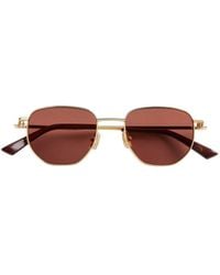Bottega Veneta - Eyewear Round-Frame Sunglasses - Lyst
