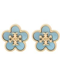 Tory Burch - Flower-Shaped Earrings - Lyst