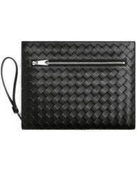 Bottega Veneta - Classic Intrecciato Medium Document Case - Lyst