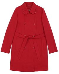 Max Mara - Double-Breasted Belt Coat - Lyst