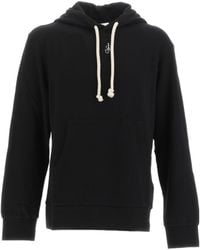 JW Anderson - Jw Anderson Logo Embroidered Drawstring Hoodie - Lyst