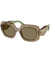 Prada - Eyewear Oversized-Frame Sunglasses - Lyst