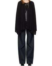 TOTEME - Drawstring Cape - Lyst