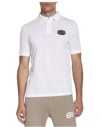Emporio Armani - Logo Short-Sleeved Polo Shirt - Lyst