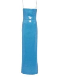 Galvan London - Stargaze Bandeau Sequined Maxi Dress - Lyst