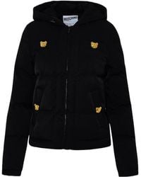 Moschino - Teddy Bear Embellished Hooded Jacket - Lyst
