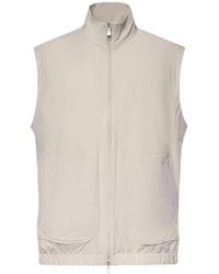 Eleventy - Zip-Up Sleeveless Jacket - Lyst
