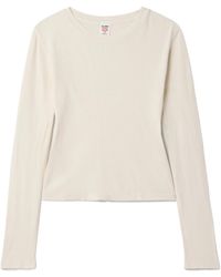 RE/DONE - 90S Baby Long-Sleeve T-Shirt - Lyst