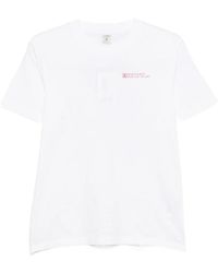 Sporty & Rich - Slogan-Print Short-Sleeve T-Shirt - Lyst
