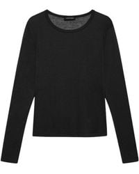 Anine Bing - Long-Sleeve Sylvie Tee - Lyst