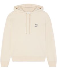 Maison Kitsuné - Maison Kitsuné Fox Head Patch Drawstring Hoodie - Lyst