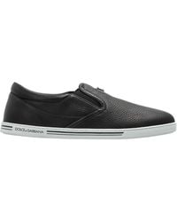 Dolce & Gabbana - Saint Tropez Round Toe Sneakers - Lyst