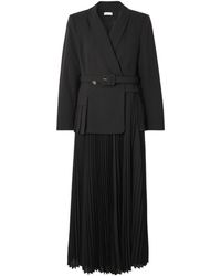 Jonathan Simkhai - Alexandra Double-Breasted Long-Sleeved Dress - Lyst