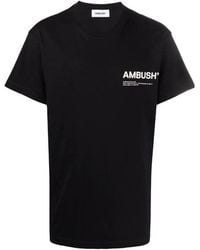 Ambush - Logo-Print Cotton T-Shirt - Lyst