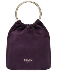 Prada - Logo Bucket Bag - Lyst
