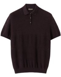 Loro Piana - Short-Sleeve Polo Shirt - Lyst