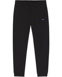 BOSS - Hugo Bodywear Cotton-Terry Tracksuit Bottoms - Lyst