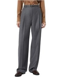 Max Mara - Casual Trousers With Belt Loops - Lyst
