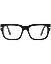 Persol - Rectangle-Frame Glasses - Lyst
