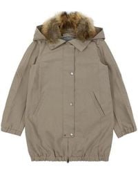 Weekend by Maxmara - Hooded Casual Jacket - Lyst