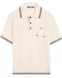 Jacquemus - Le Polo Voilier Open-Knit Silk And Cotton-Blend Polo Shirt - Lyst