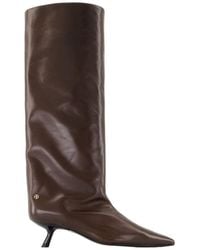 Anine Bing - Tall Hilda Point-Toe Boots - Lyst