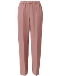 Fabiana Filippi - Elastic Waist Casual Pants - Lyst