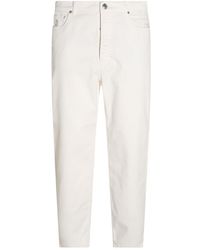 Brunello Cucinelli - Regular-Fit Five-Pocket Pants - Lyst