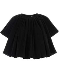 Co. - Crinkle Pleated Cape Top - Lyst