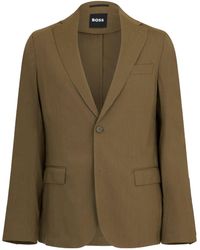 BOSS - Stylish And Minimalist Blazer - Lyst