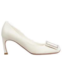 Roger Vivier - Trompette Satin Pumps - Lyst