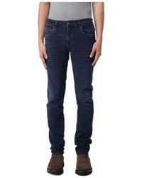 Fay - Slim Fit Five Pocket Jeans - Lyst