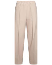 Fabiana Filippi - Elasticated Waistband Straight-Leg Trousers - Lyst